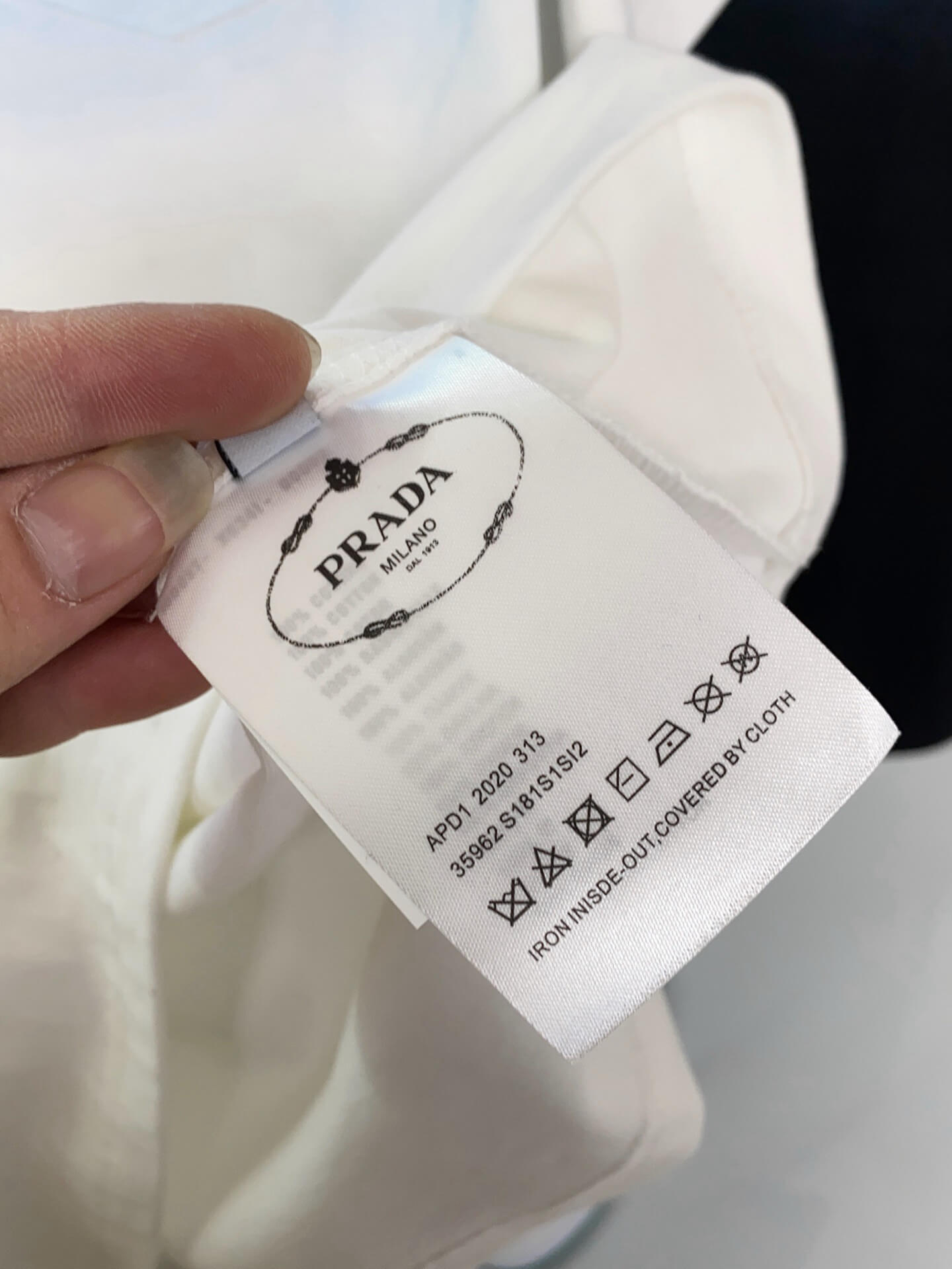 T-shirt à motif dégradé