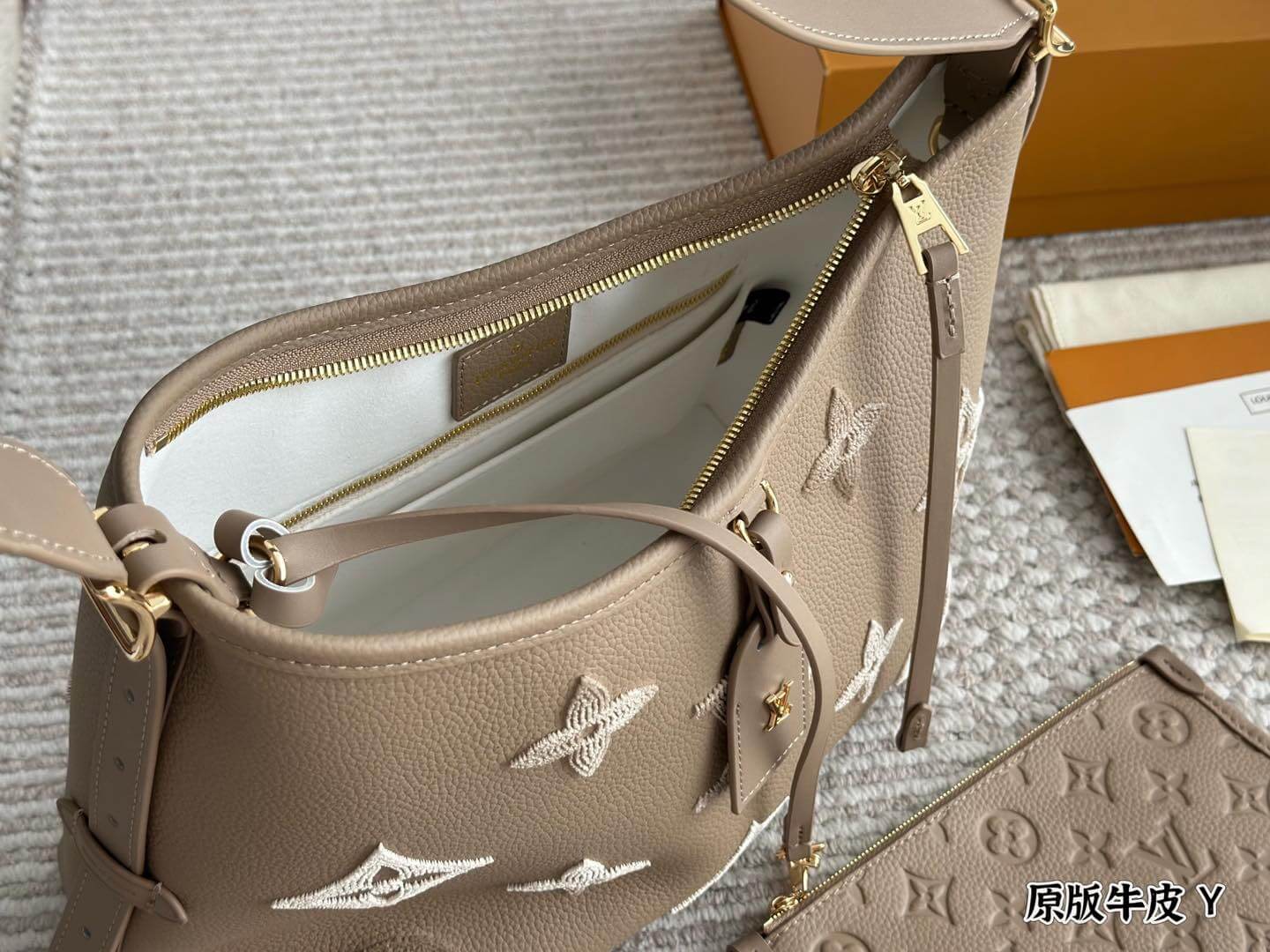 Petit sac fourre-tout gaufré pour les déplacements