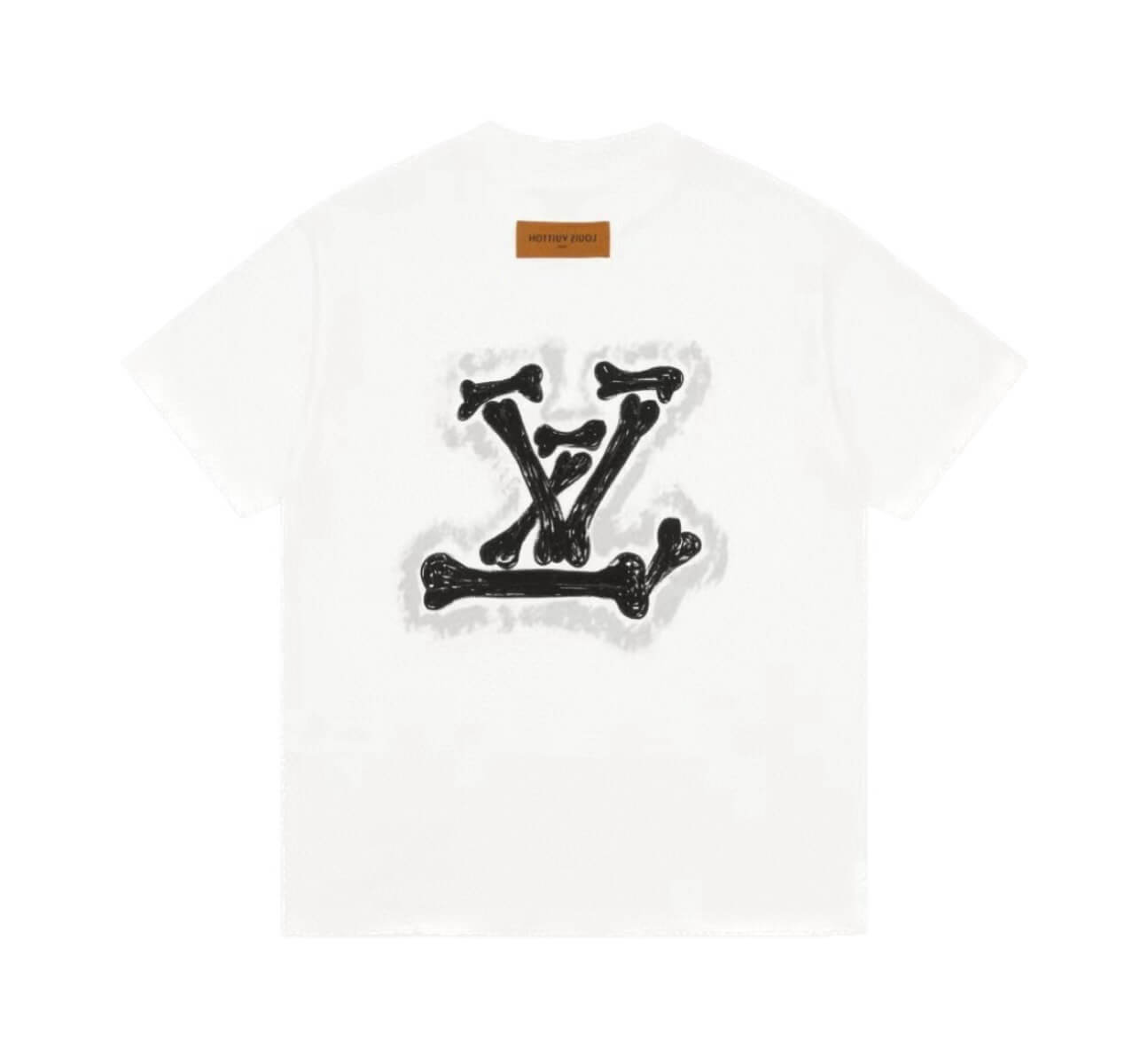 T-shirt à imprimé motif classique