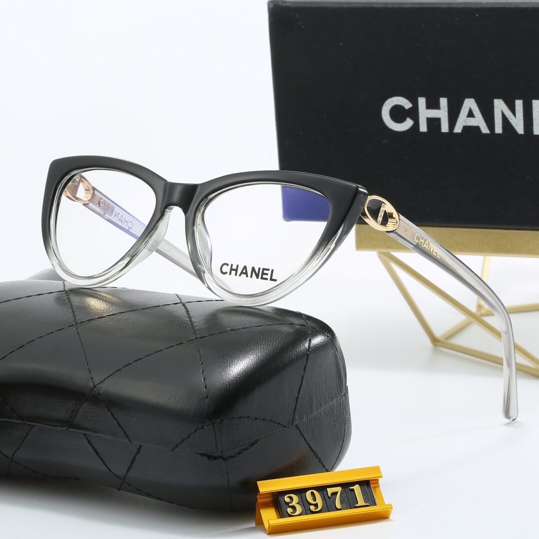 Retro-Vollrahmen-Cat-Eye-Brille