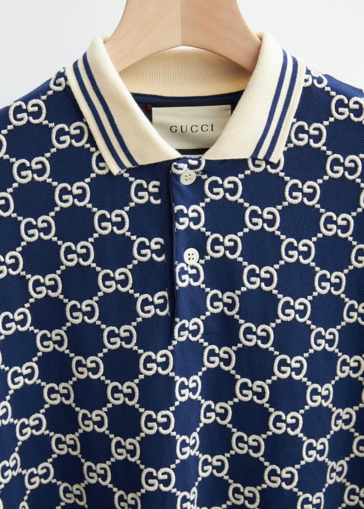 Polo classique à imprimé intégral