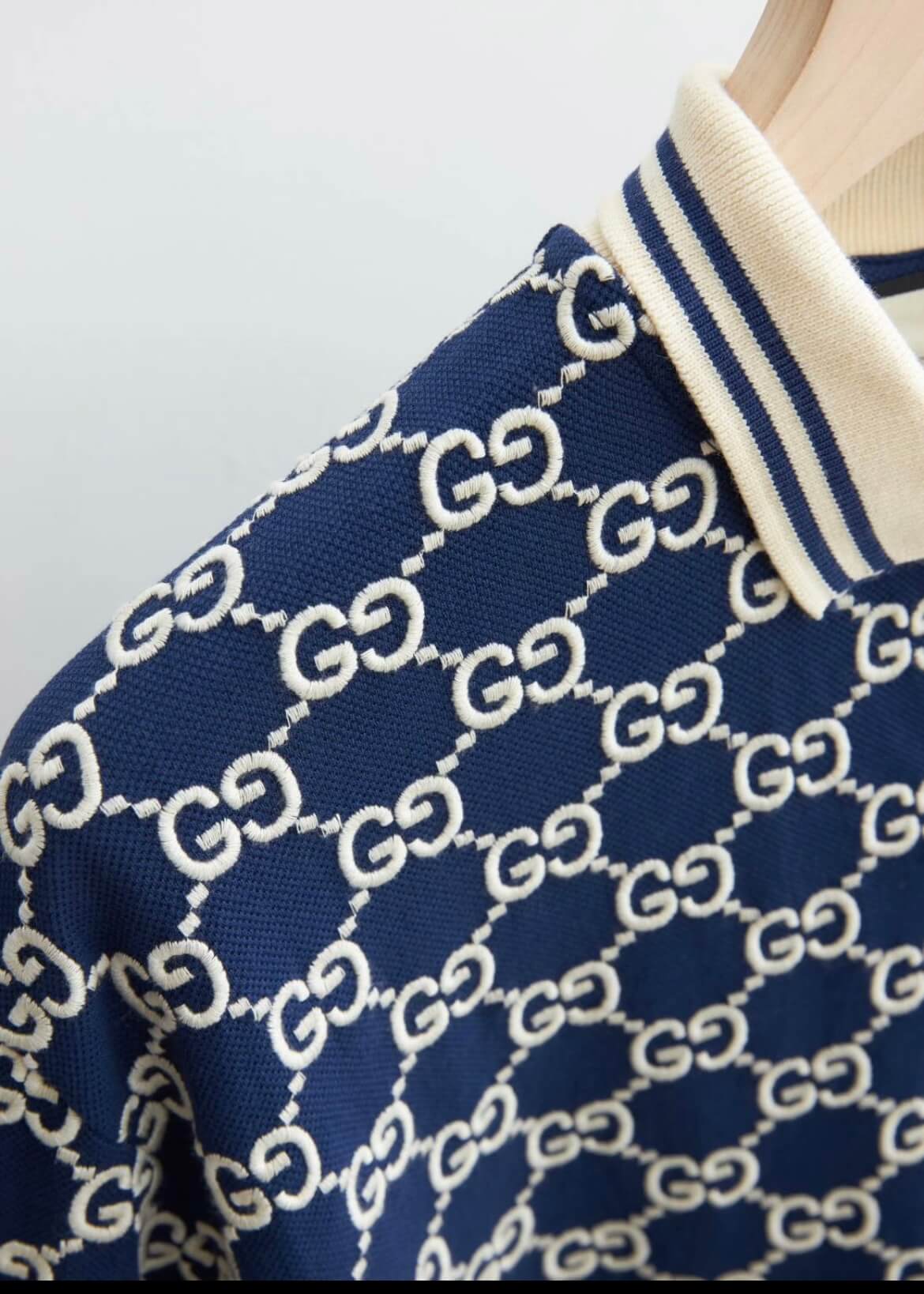 Polo classique à imprimé intégral