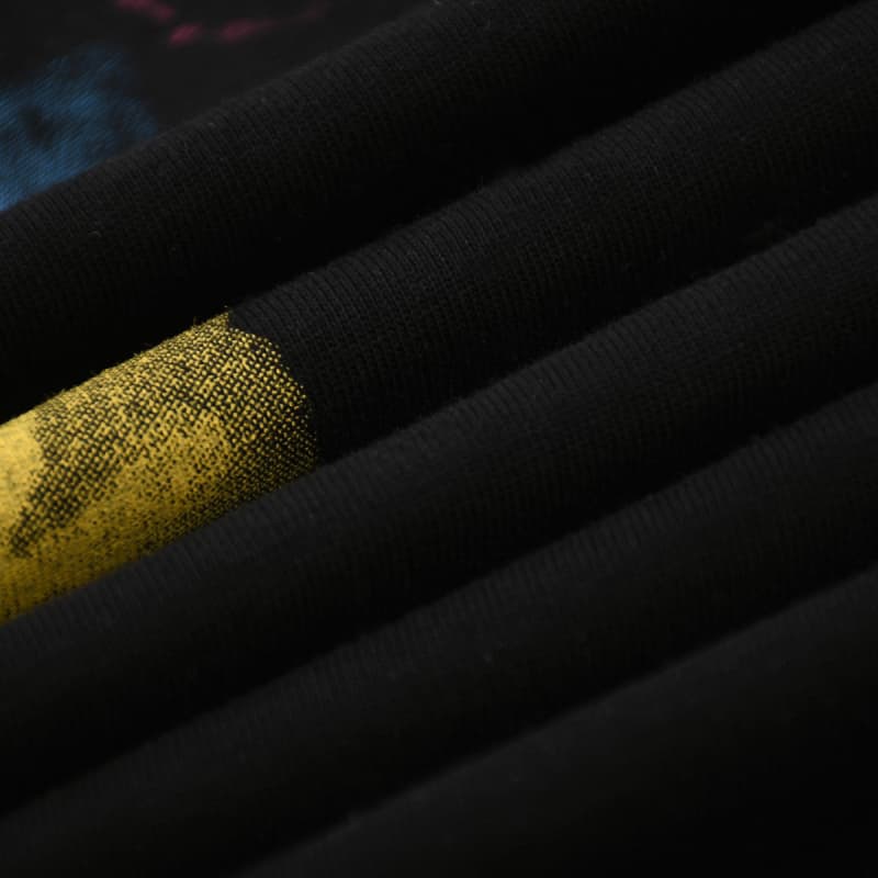 T-shirt imprimé à l'encre de Chine