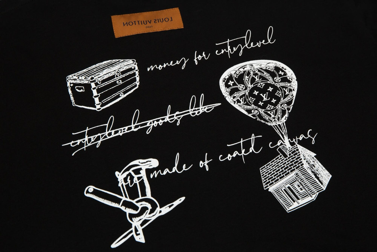 T-shirt imprimé Flying House