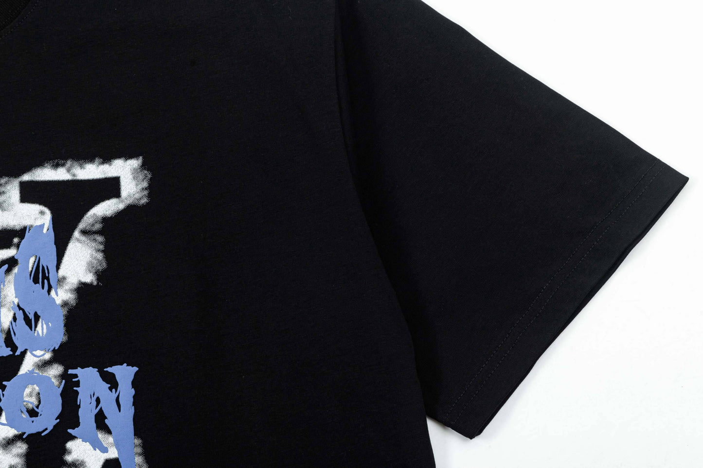 T-shirt imprimé lettres colorées