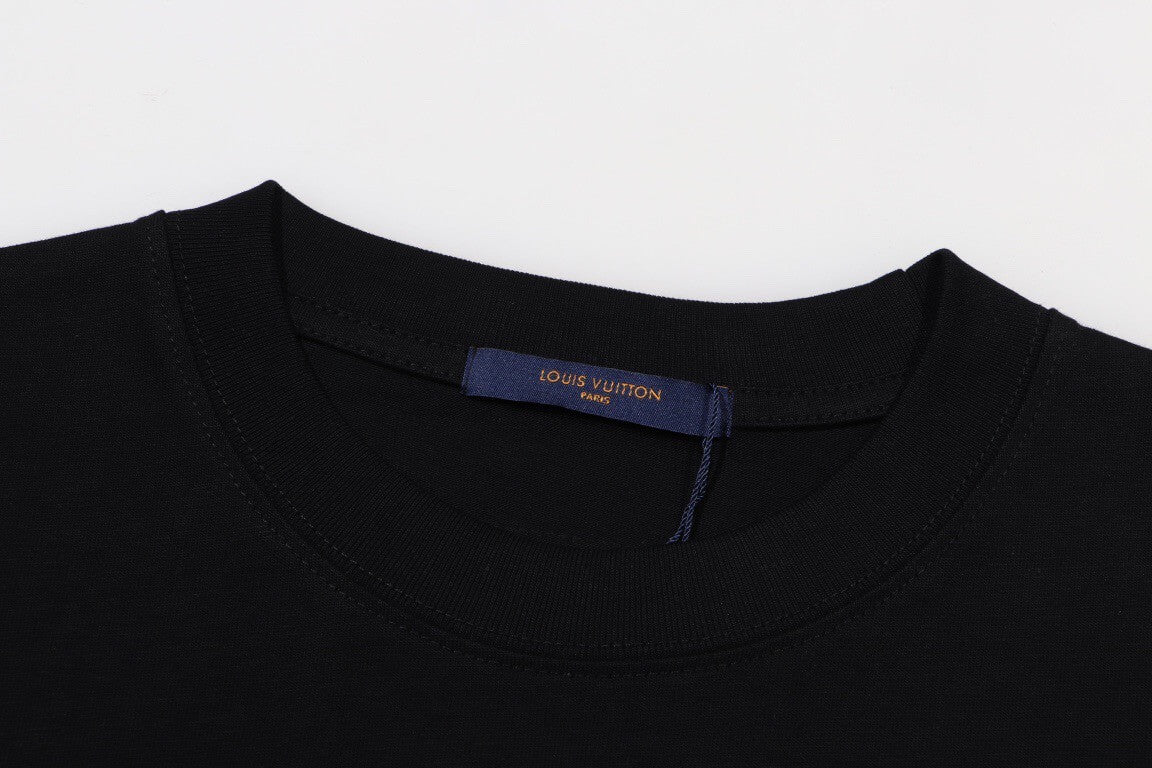 T-shirt imprimé motif château