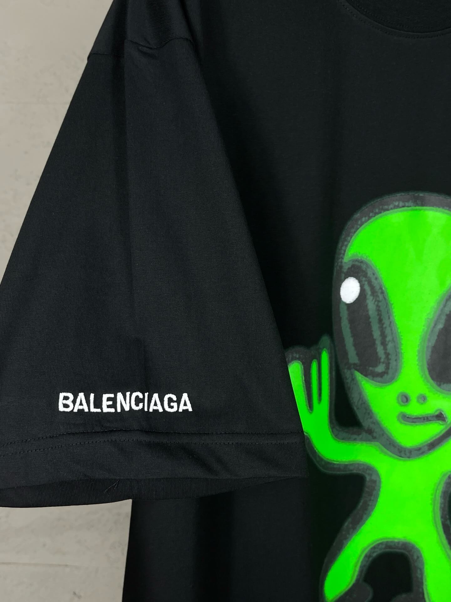 T-shirt imprimé extraterrestre