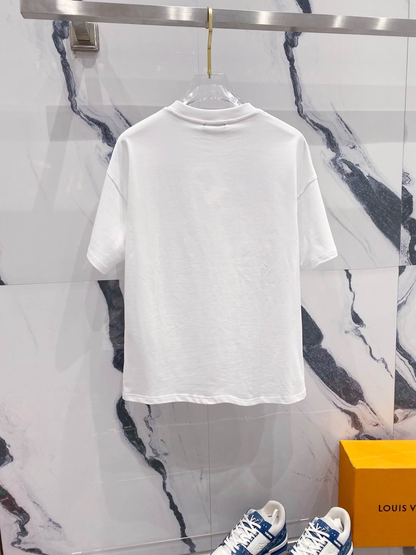 T-shirt imprimé lettre Double Shadow
