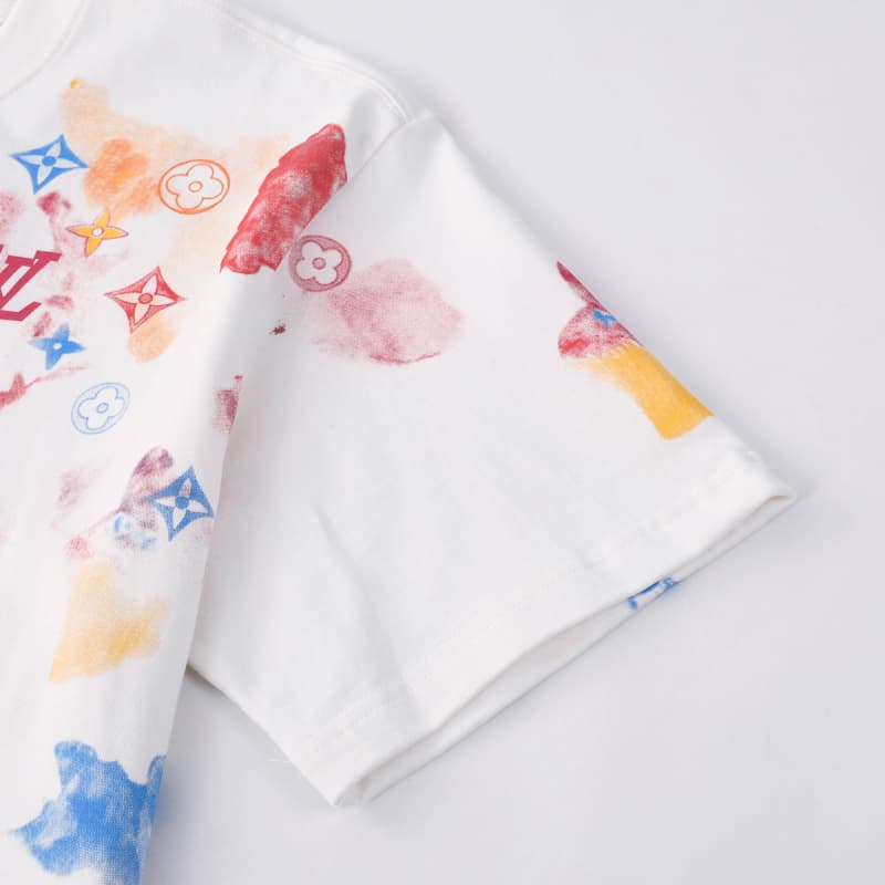 T-shirt imprimé à l'encre de Chine