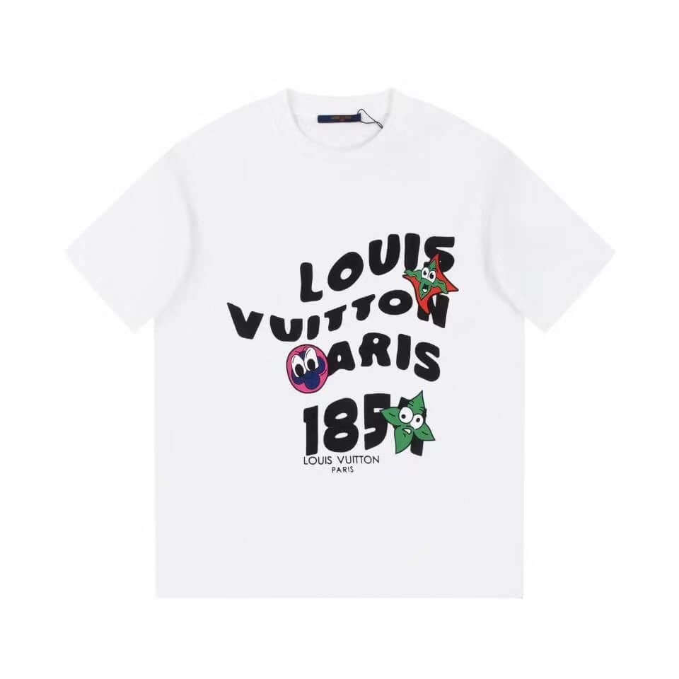 T-shirt imprimé lettre