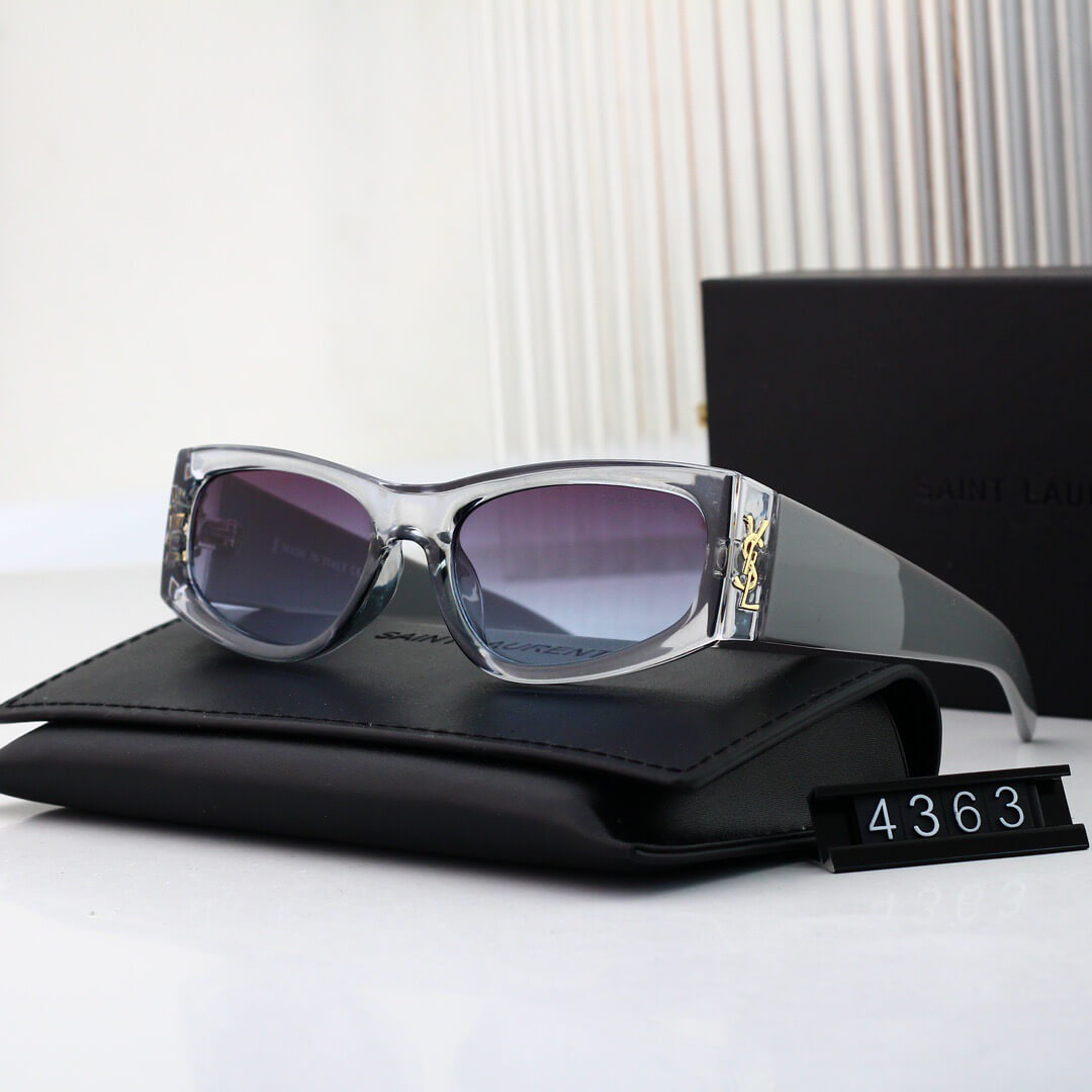 Stilvolle, moderne, quadratische Cat-Eye-Sonnenbrille