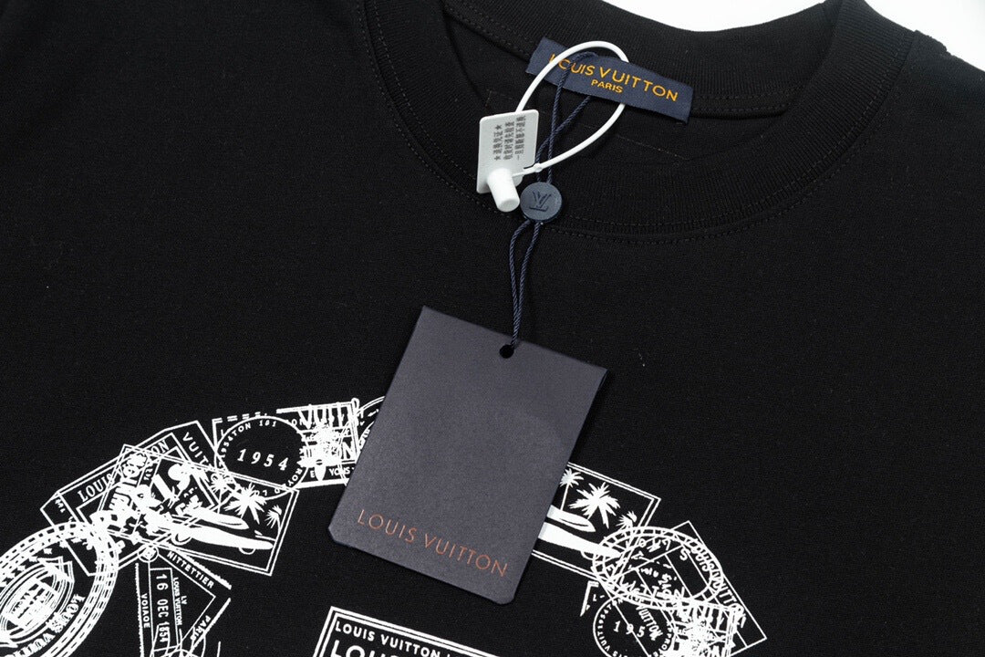 T-shirt imprimé chaîne