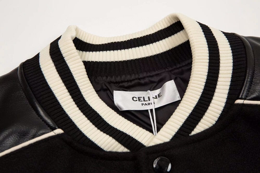 Baseballjacke mit aufgesticktem Buchstaben C