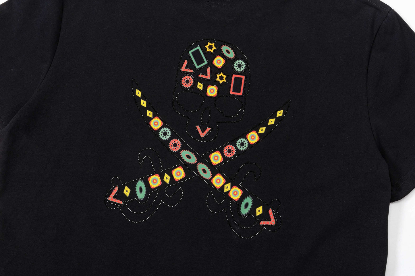 T-shirt imprimé tête de mort