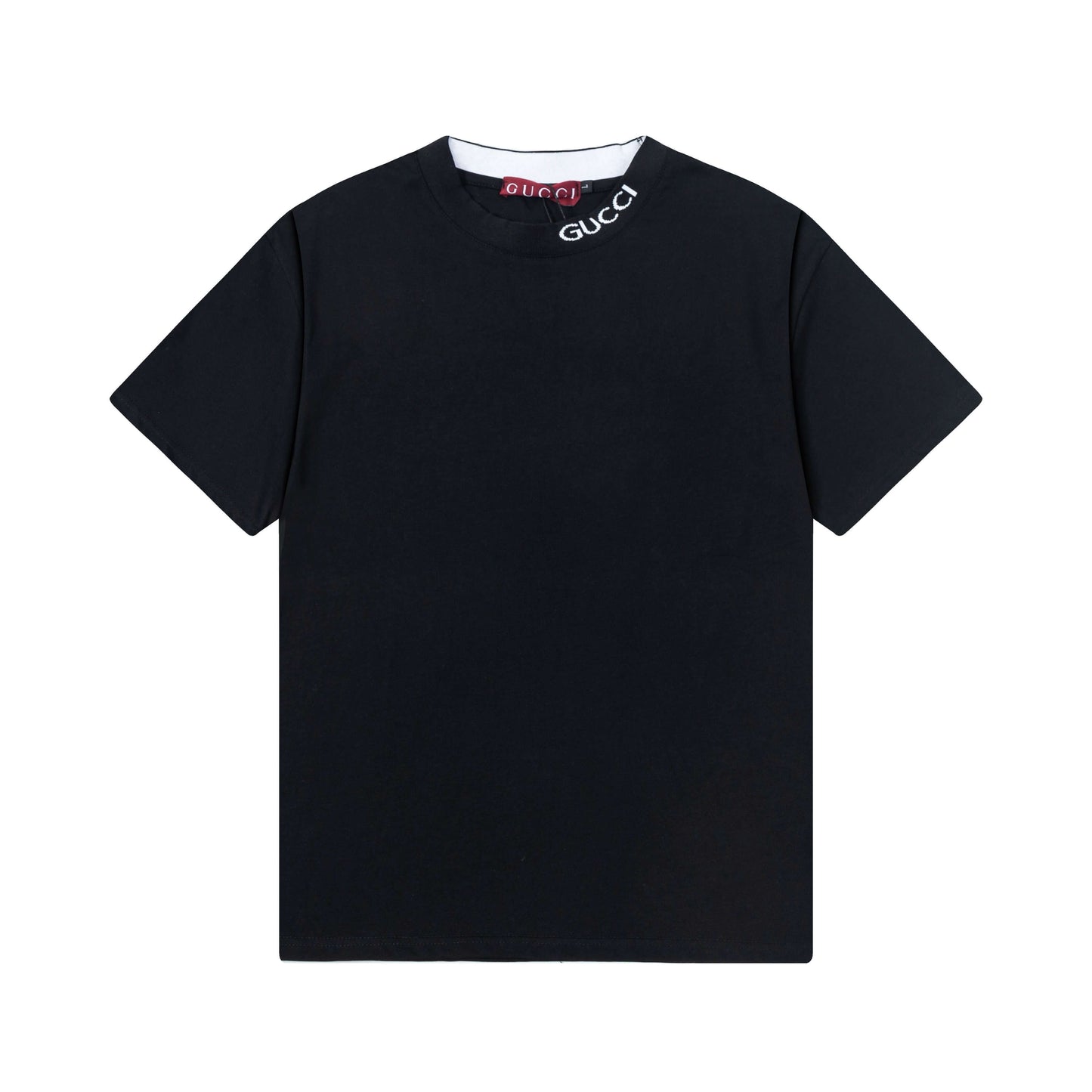 T-shirt avec lettres sur le décolleté