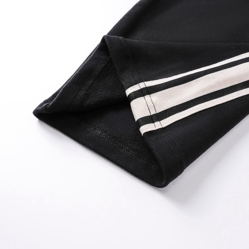 Embroidered Cotton Casual Pants