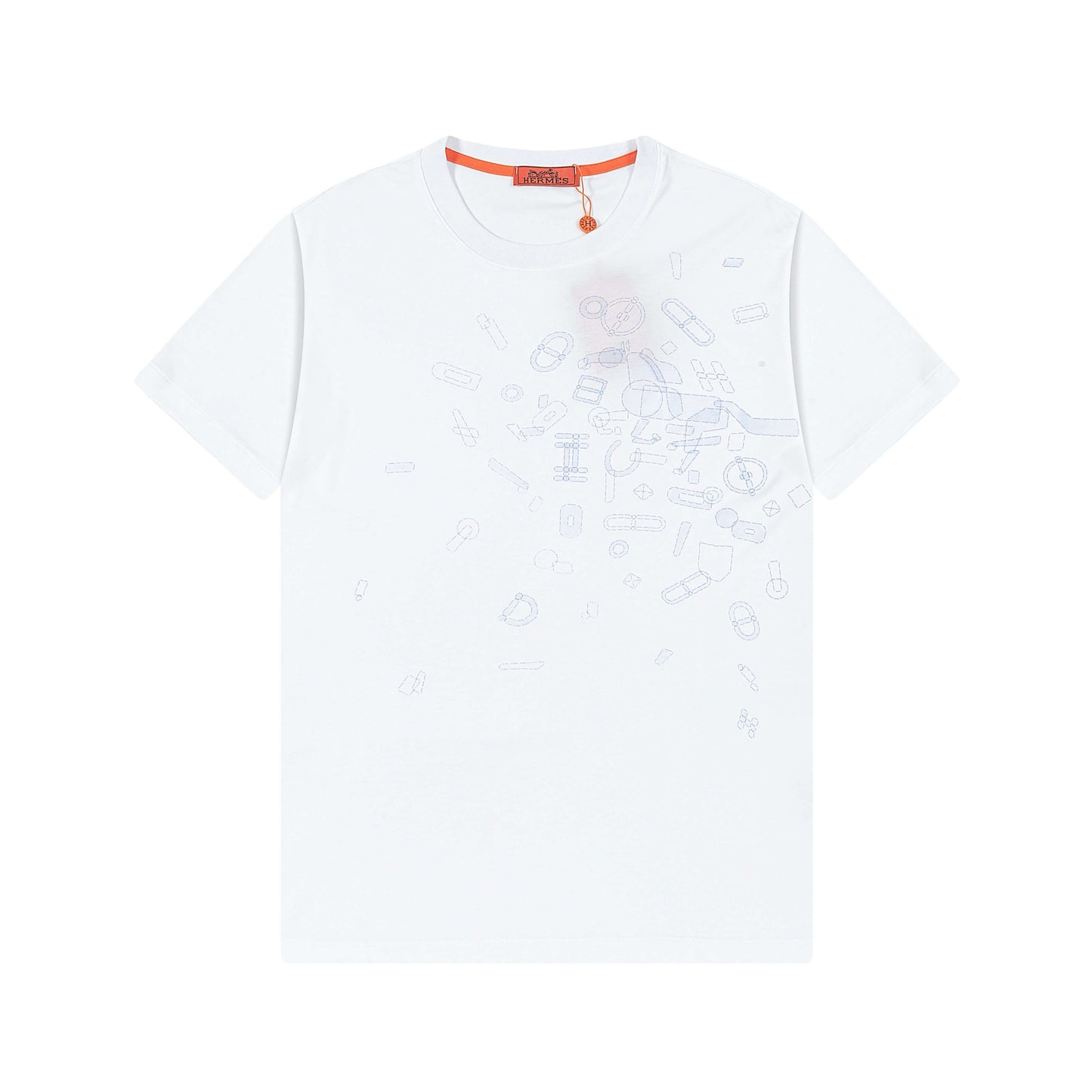T-shirt imprimé bleu
