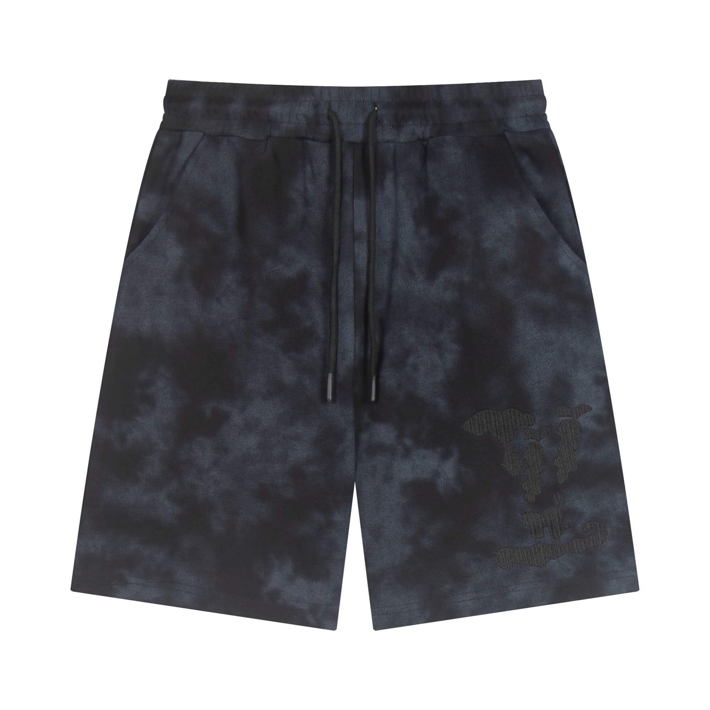 Short brodé à motif classique rendu