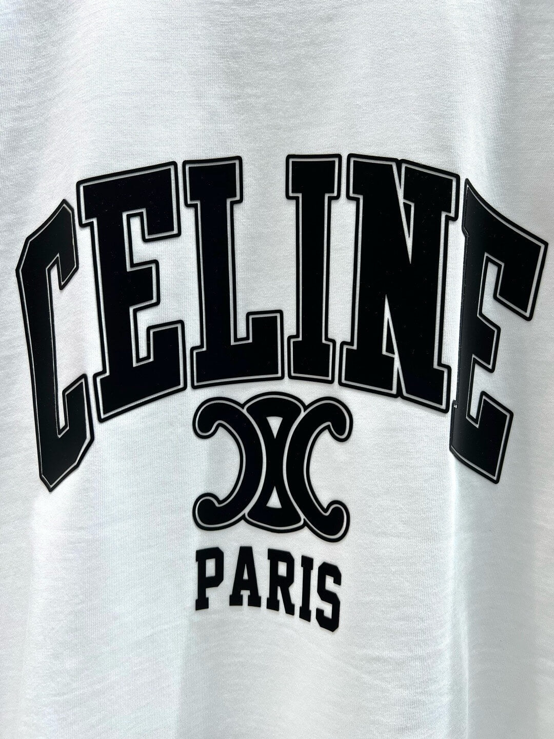 T-shirt classique à imprimé lettre