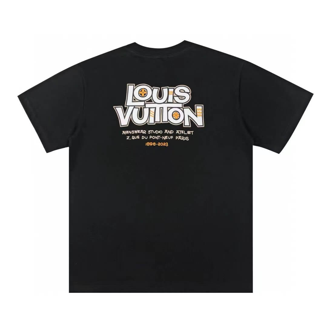 T-shirt imprimé devant et derrière