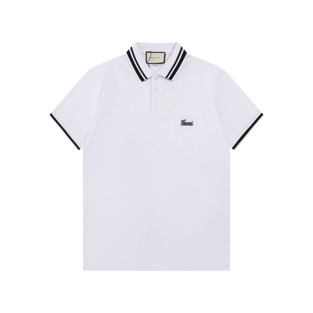 Polo brodé avec lettres