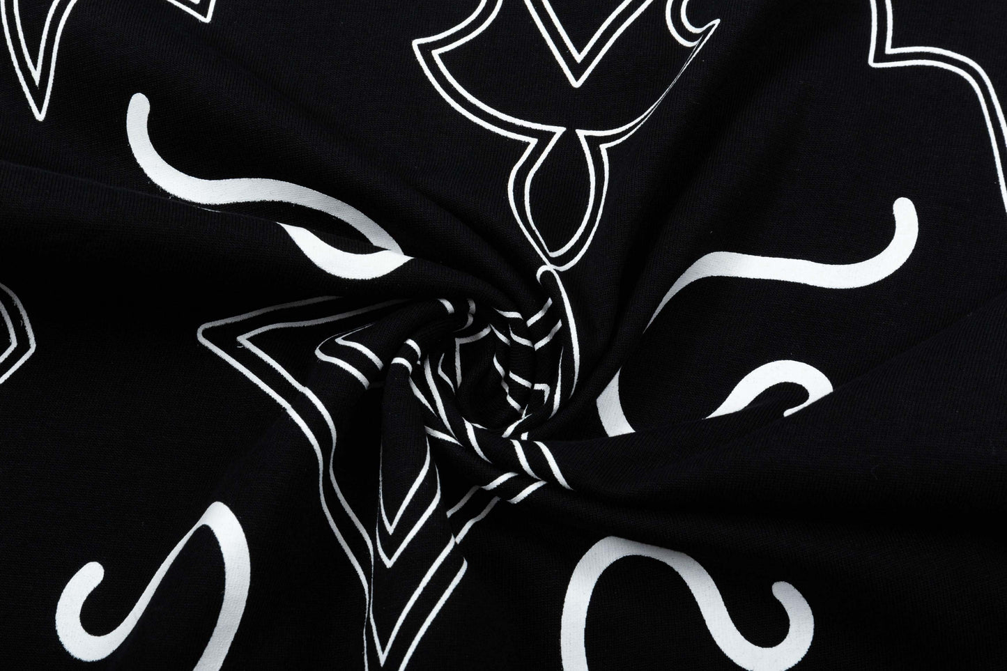 T-shirt à rayures imprimées