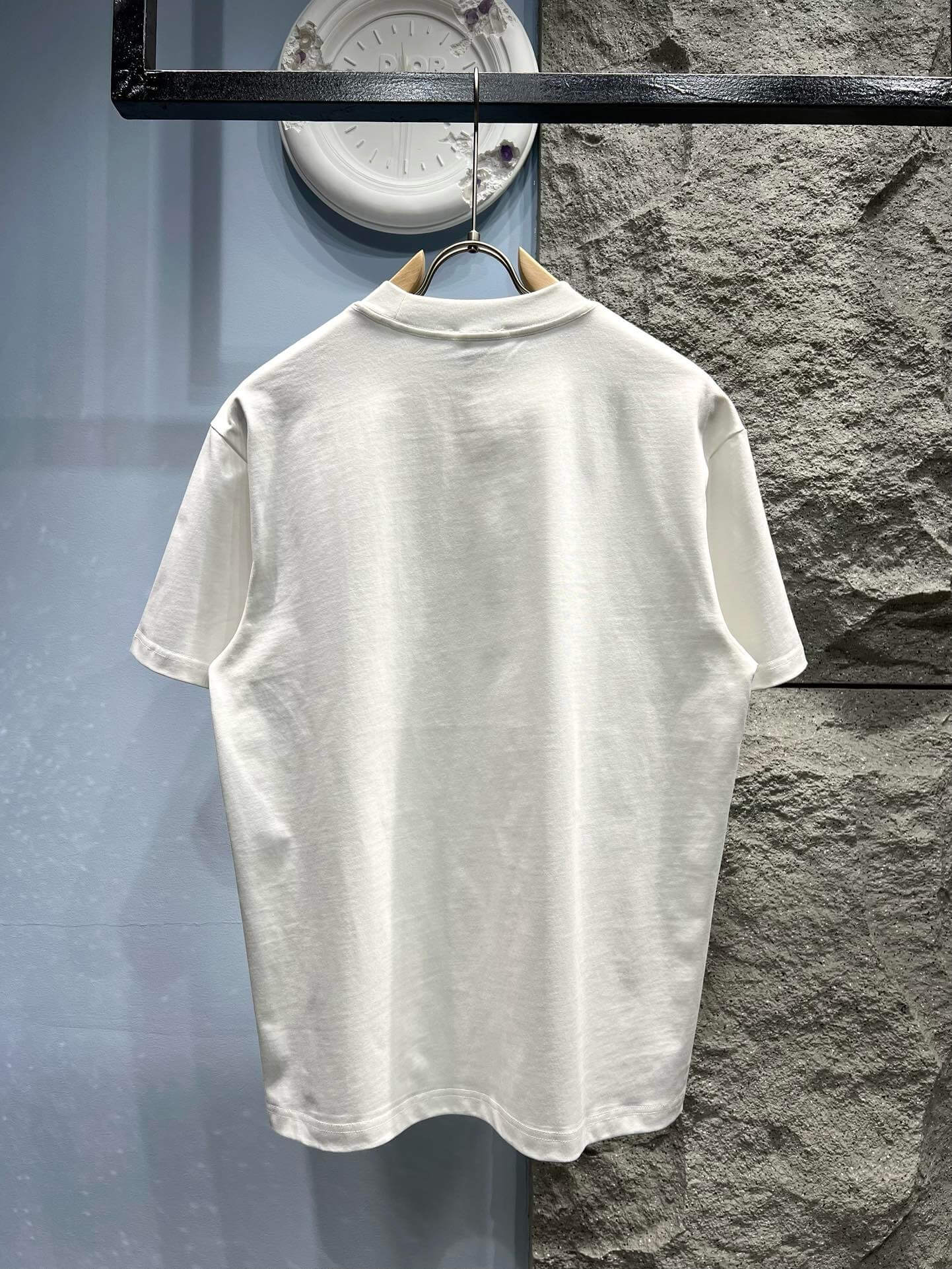 T-shirt imprimé lettres classiques