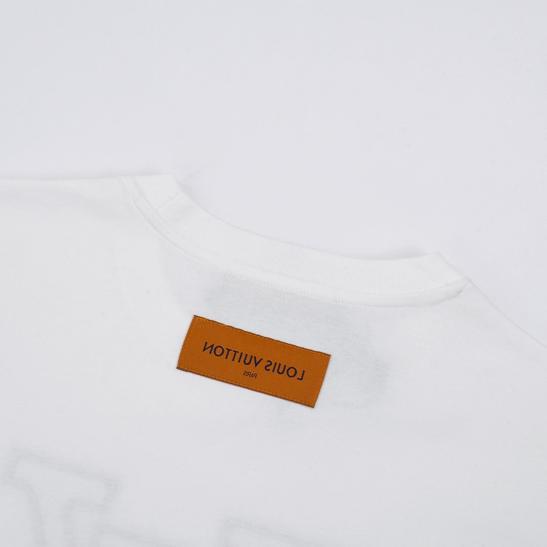 T-shirt vintage brodé