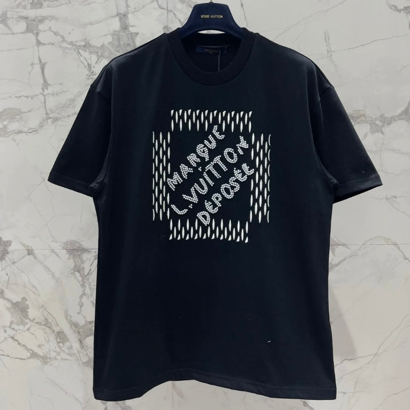 T-shirt brodé de perles