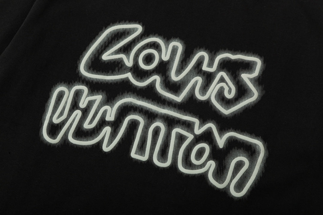 T-shirt imprimé en mousse à lettres