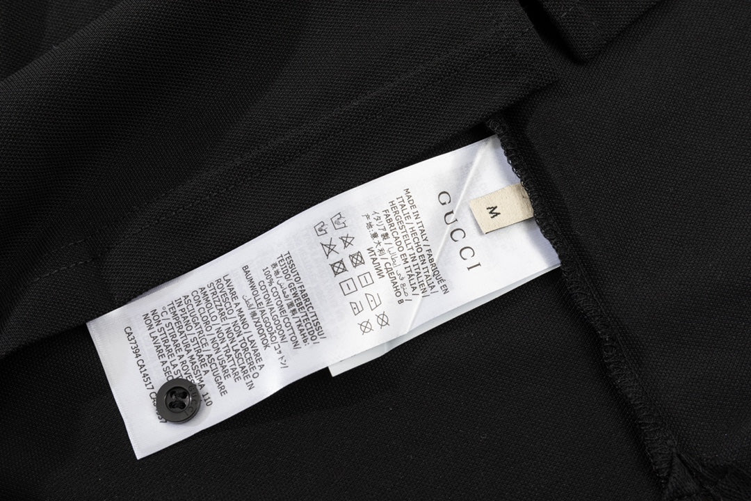 Polo patchwork Double G