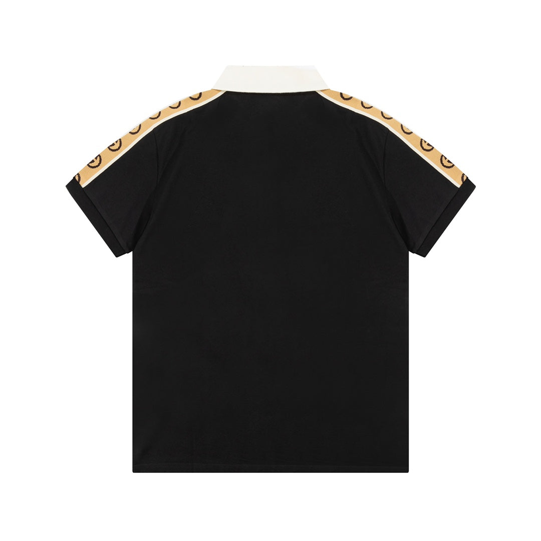 Polo patchwork Double G