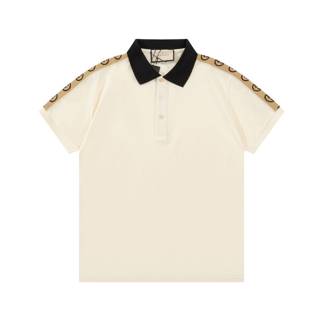 Polo patchwork Double G