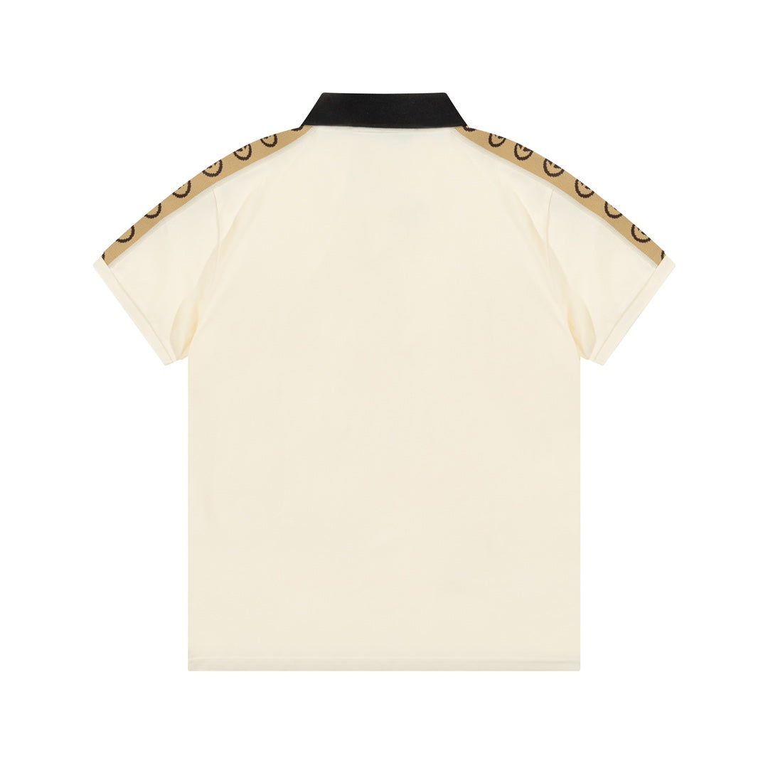 Polo patchwork Double G