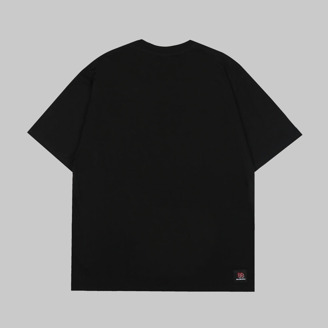 T-shirt classique à imprimé lettre