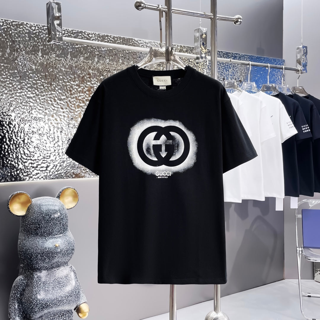 T-shirt à imprimé motif classique