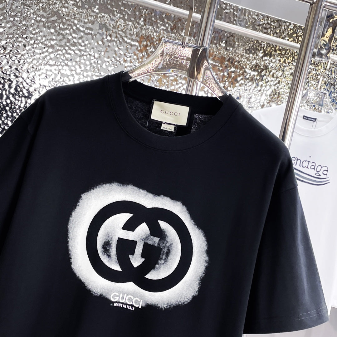 T-shirt à imprimé motif classique
