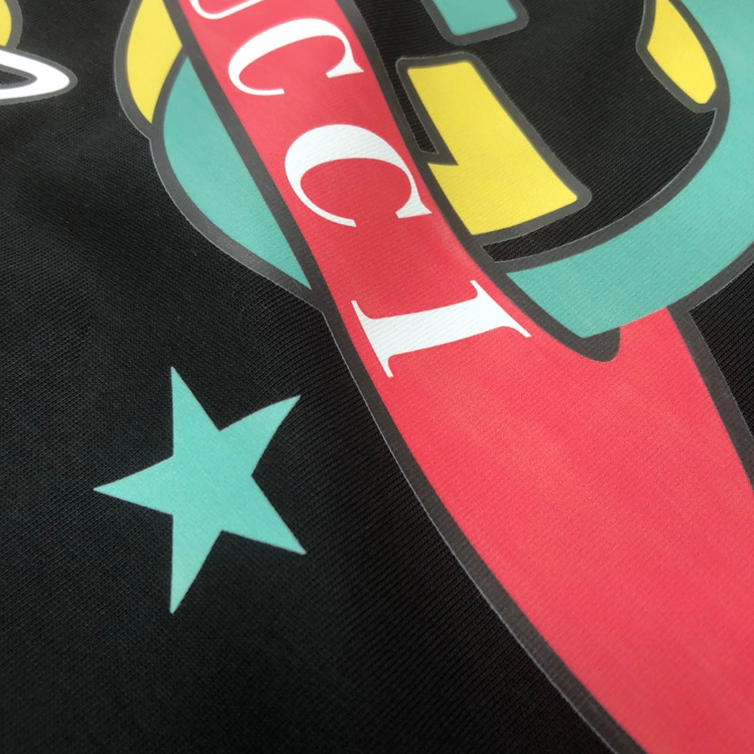 T-shirt imprimé Saturne de dessin animé