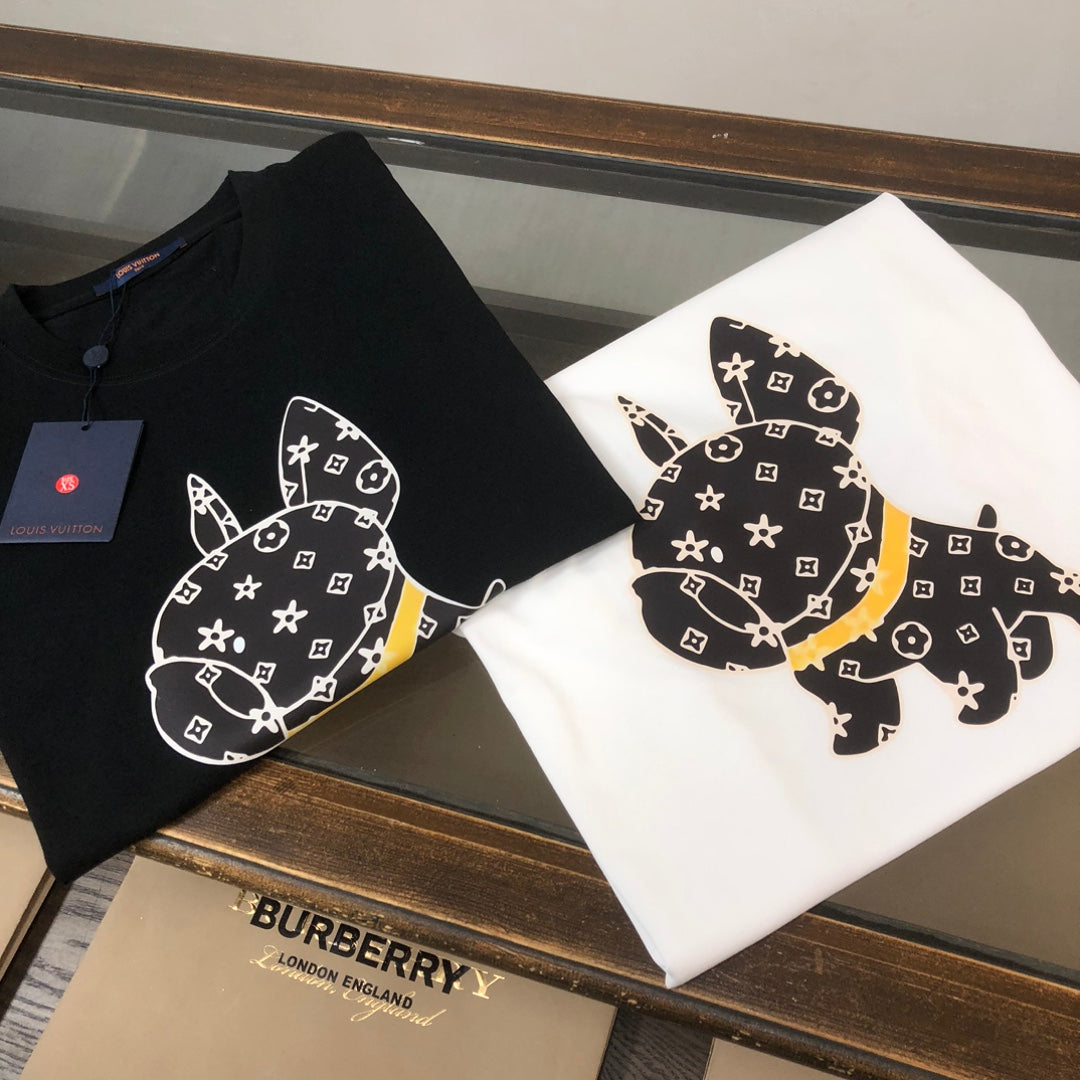T-shirt imprimé chien