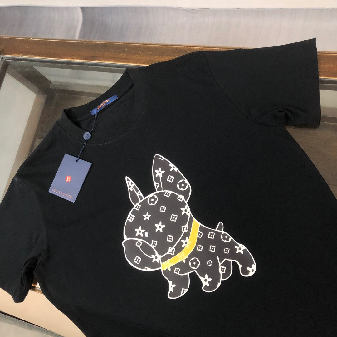 T-shirt imprimé chien