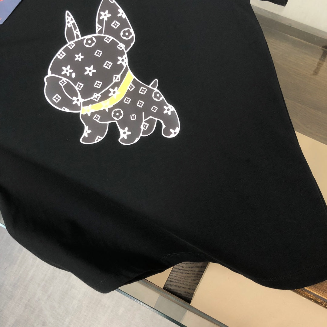 T-shirt imprimé chien