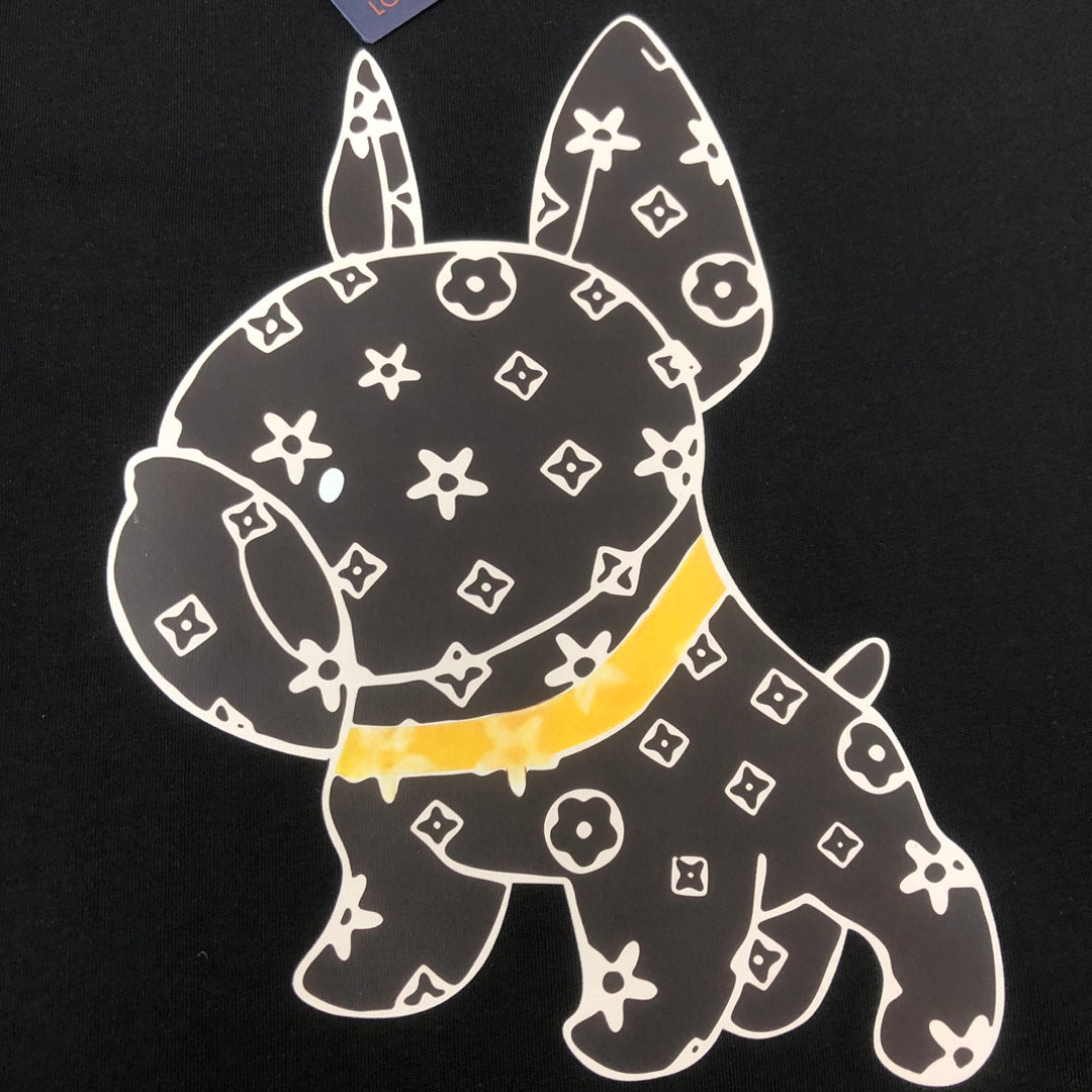 T-shirt imprimé chien