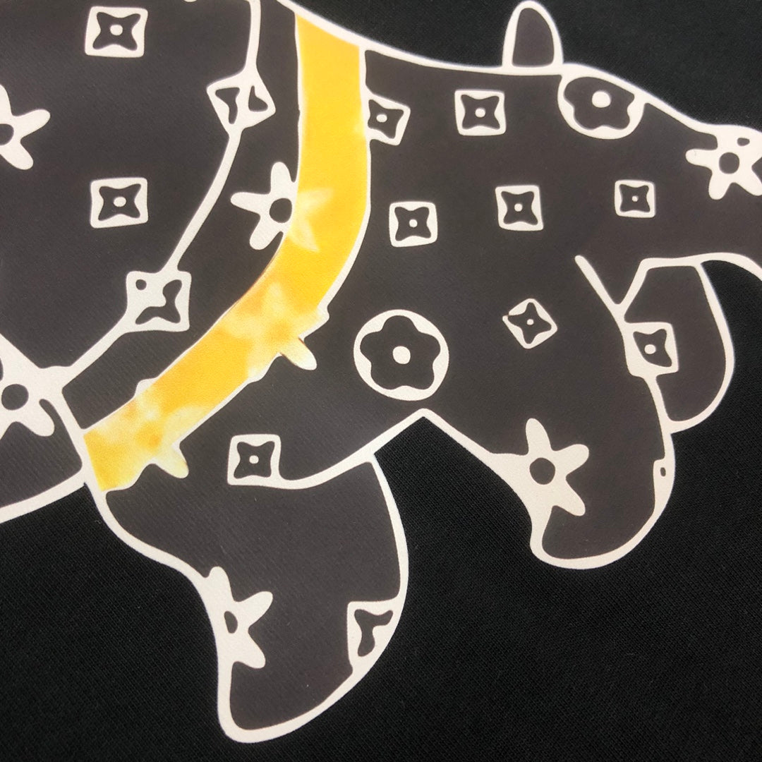 T-shirt imprimé chien