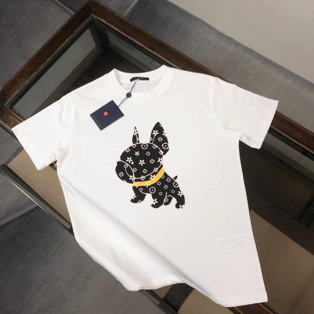 T-shirt imprimé chien