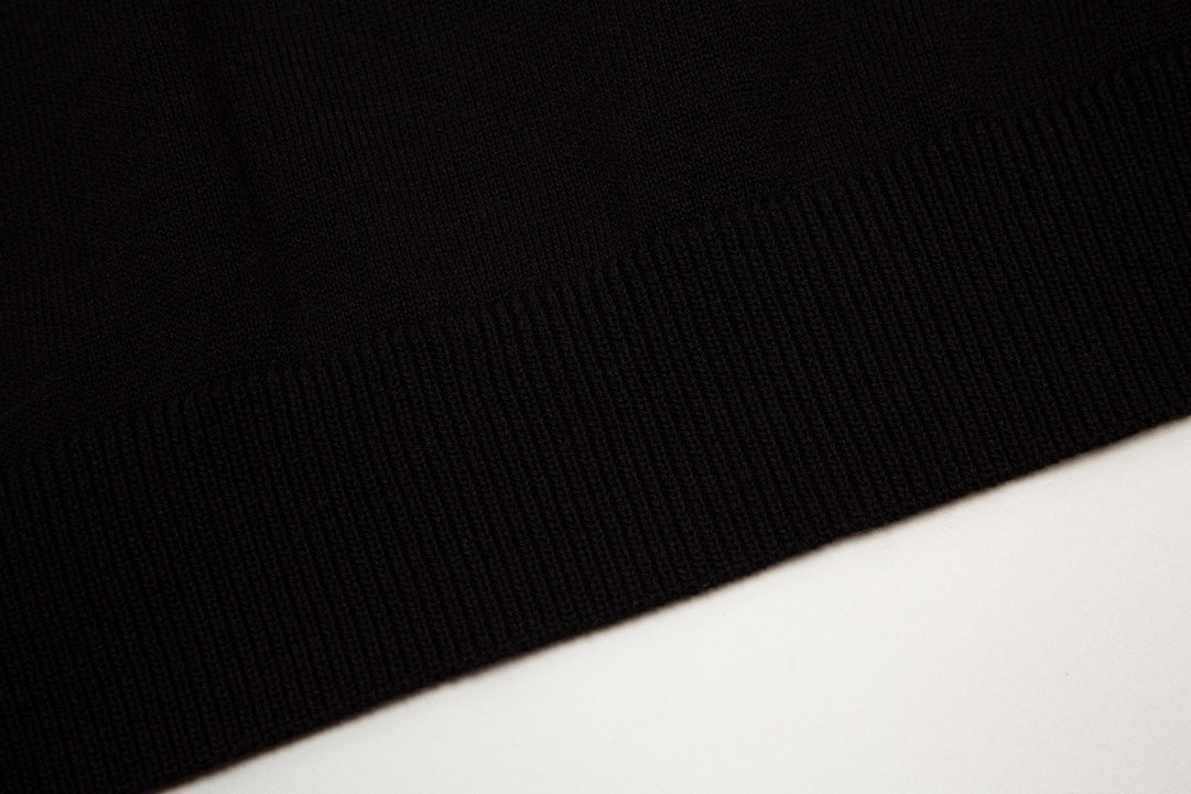 T-shirt à revers extensible en tricot
