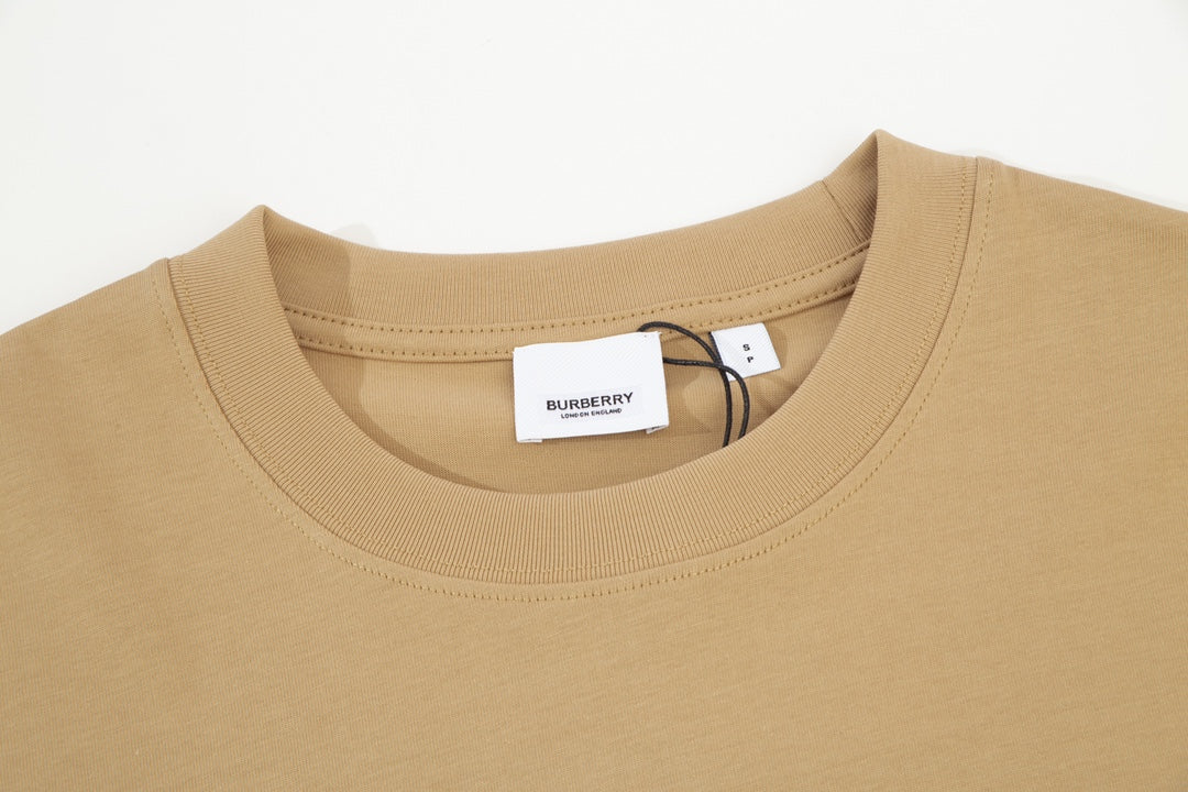 T-shirt imprimé classique marron