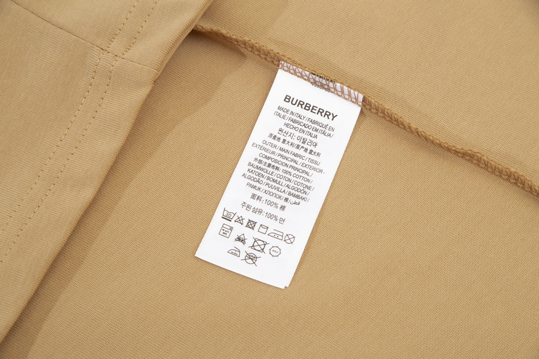 T-shirt imprimé classique marron