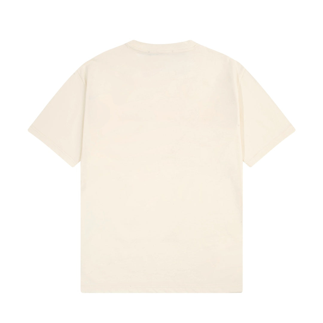 T-shirt imprimé classique beige
