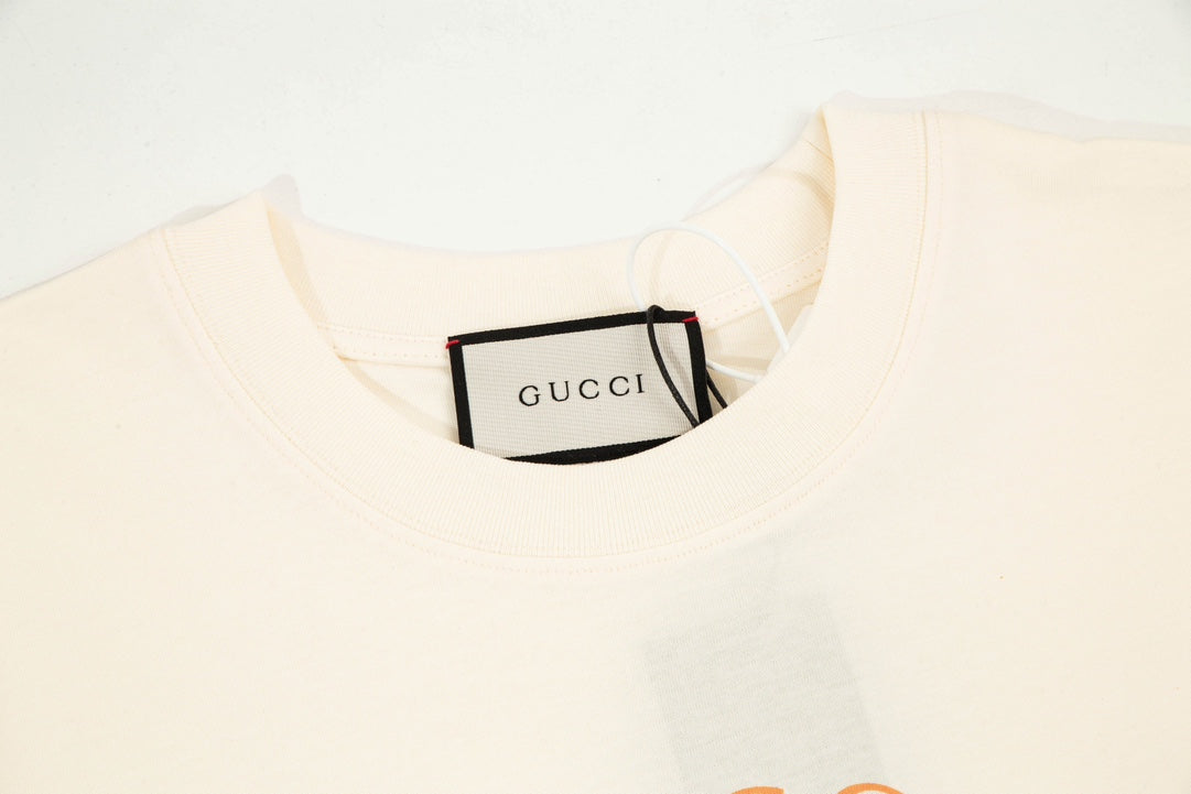 T-shirt imprimé classique beige