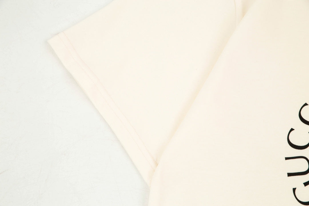T-shirt imprimé classique beige